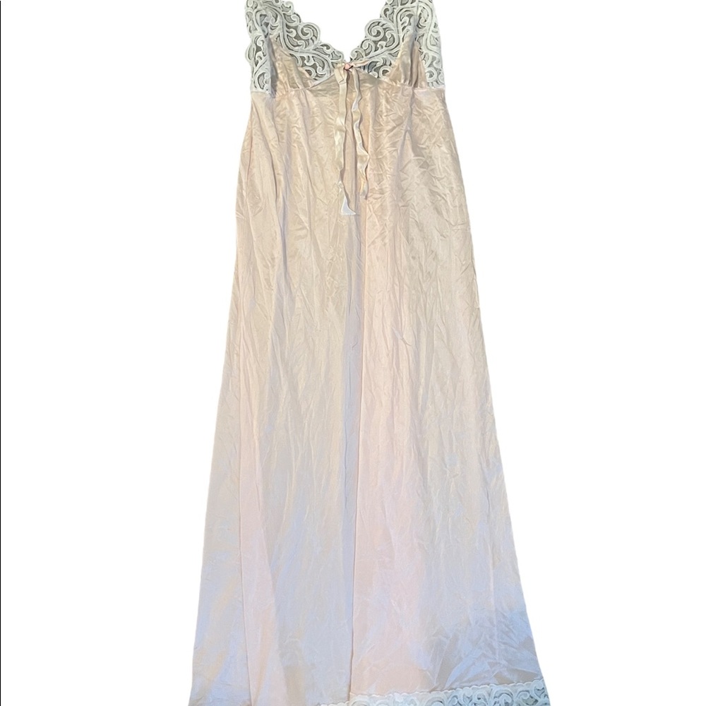 Gorgeous Vintage Rose Pink Slip Dress - Picture 1 of 3
